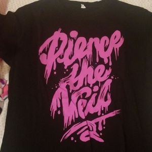 hot topic pink pierce the veil shirt